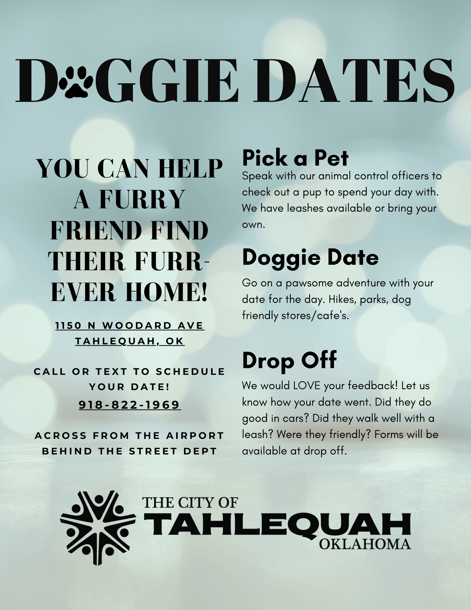Doggie Date Flyer