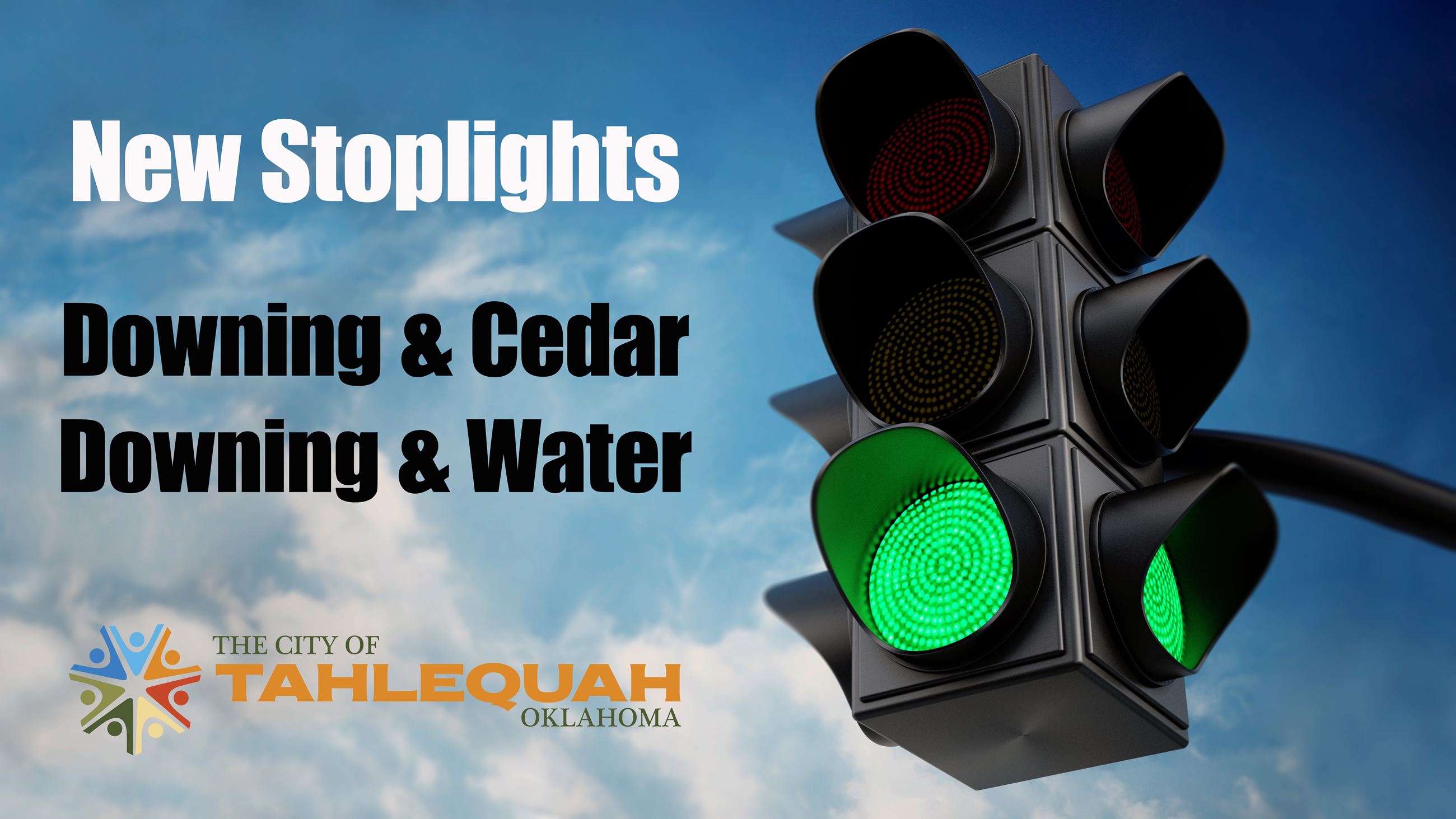 New Stoplights at Downing 