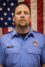 Firefighter Brad Hale