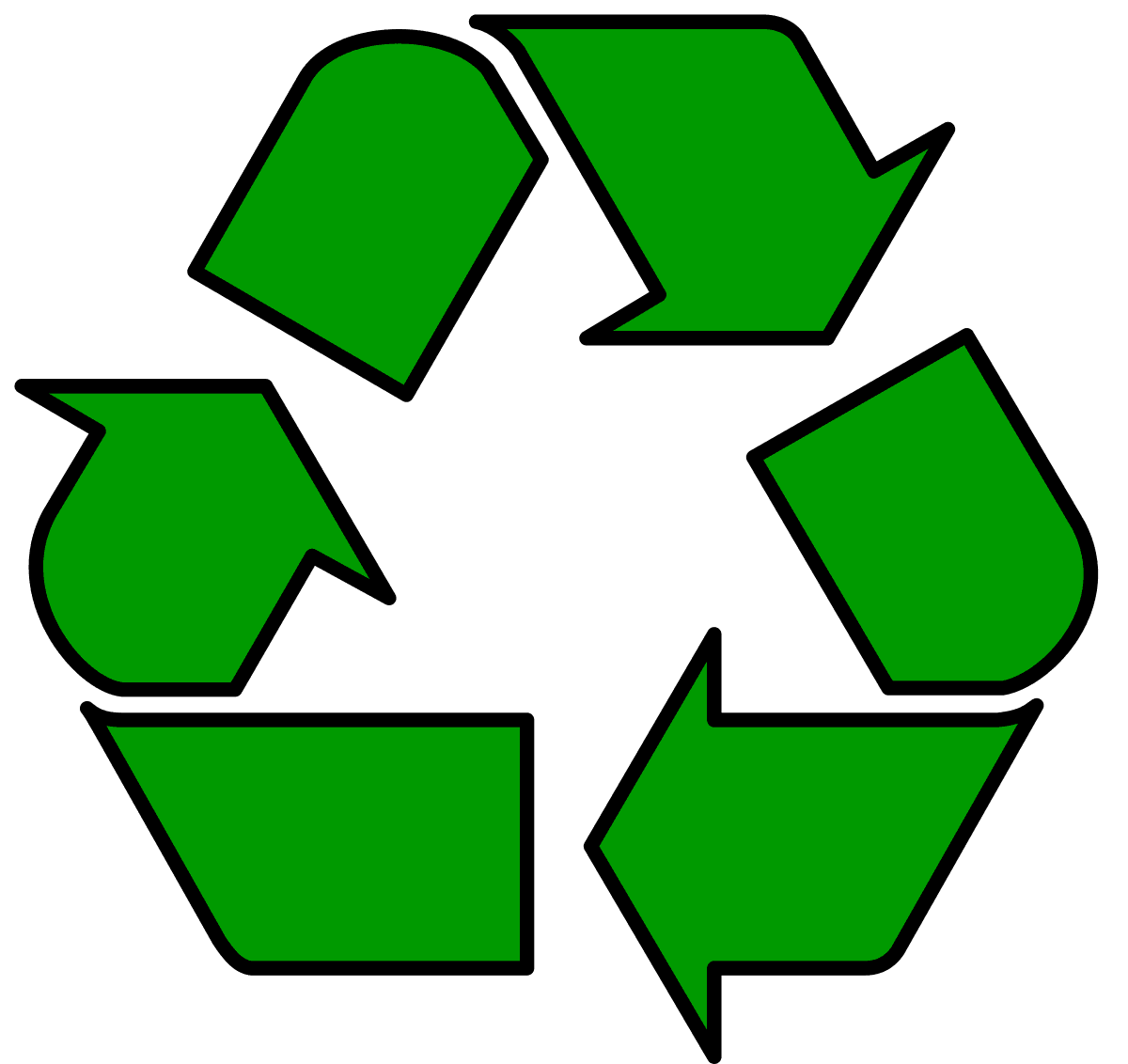 Green Recycling Symbol(PNG)