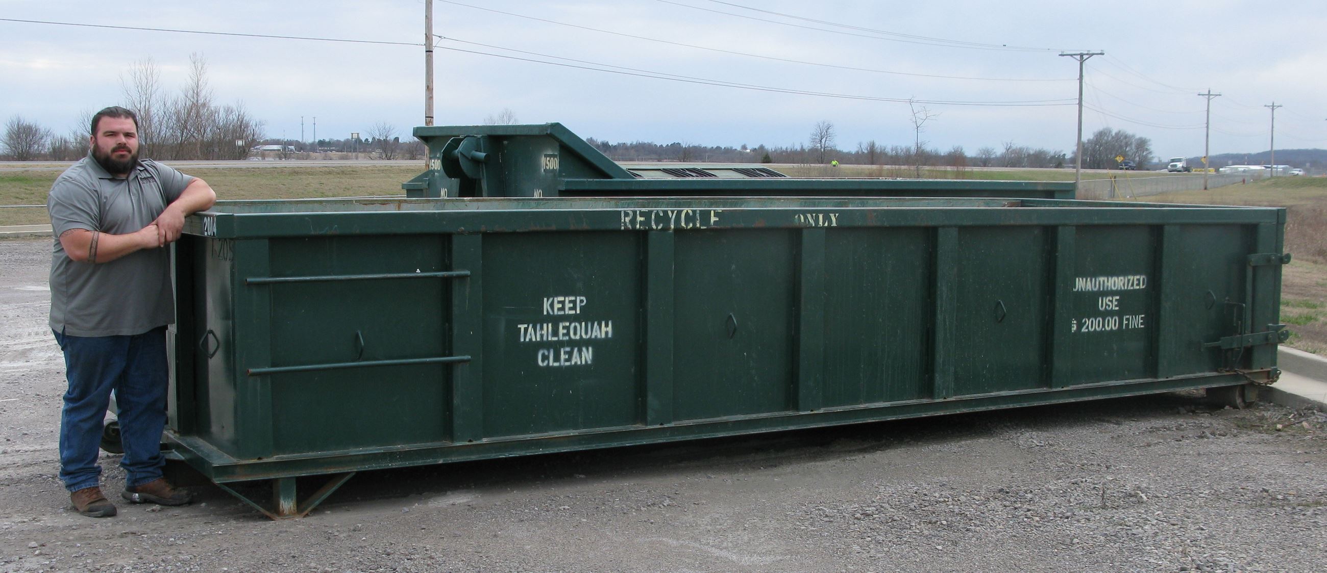 20 yard dumpster
